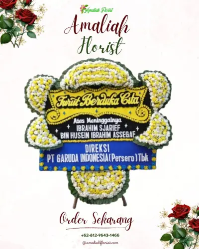 Papan Bunga Duka di Cipedes